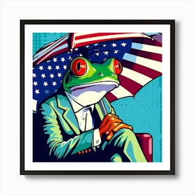 American Frog Art Print