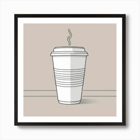 Coffee Cup 48 Art Print