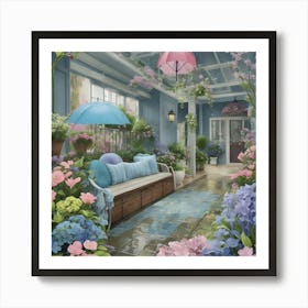 Hyacinth Garden Art Print