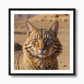 Egyptian pharaoh cat3 Art Print