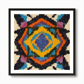 Infinite Spectrum Kaleidoscope Art Print