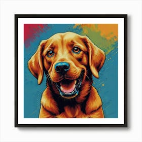 Golden Retriever Art Print