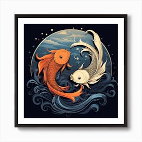 Yin And Yang 9 Art Print