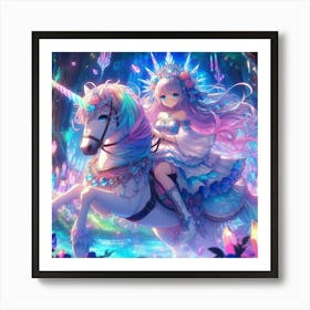 Unicorn 9 Art Print