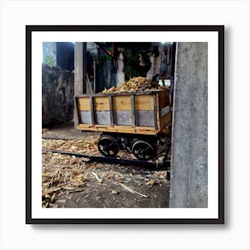 Sugar Cane Bagass Art Print