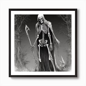 Grim Reaper 2 Art Print