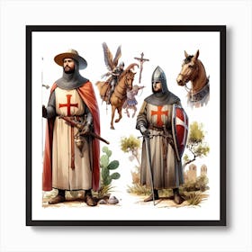 Crusader 1 Art Print