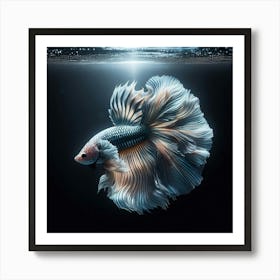 Siamese Fighting Fish Art Print