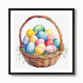 Easter Basket 8 Art Print