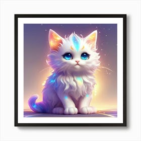 Cute Kitten 6 Art Print