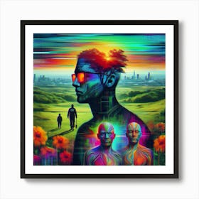 Psychedelia 1 Art Print