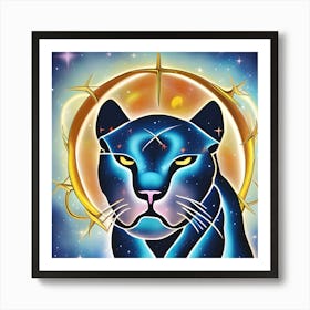 Pretty Panther Art Print