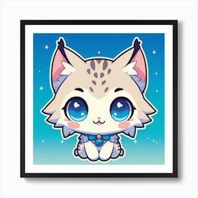 Lynx 4 Art Print