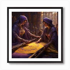Two Witches 1 Art Print