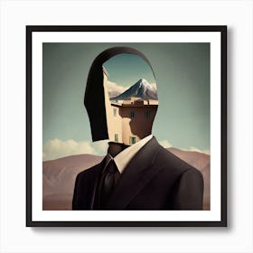 Man In A Suit Art Print