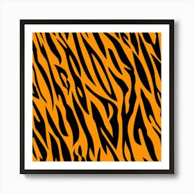 Tiger Stripes Art Print