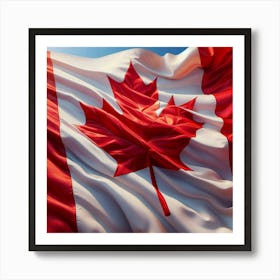 Canadian Flag 1 Art Print