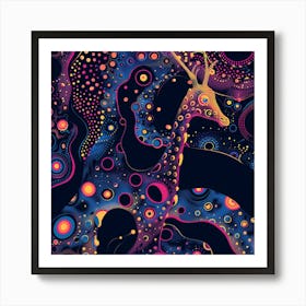 Giraffe 19 Art Print