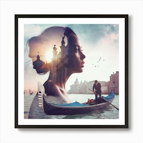 Venice Photoshop Art Print