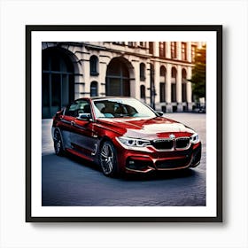 Bmw Car Automobile Vehicle Automotive German Brand Logo Iconic Luxury Performance Innovat (2) Art Print