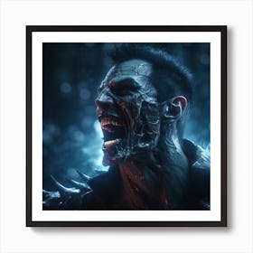 Demons And Zombies Art Print