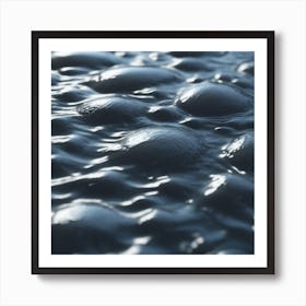 Water Droplets 6 Art Print