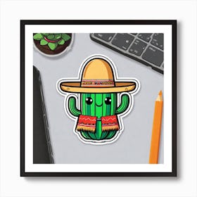 Mexican Cactus 33 Art Print
