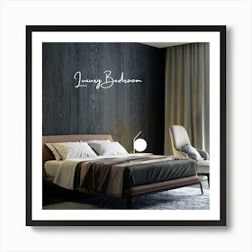 Luxury Bedroom Art Print