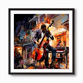 Jazz Musician 13 Art Print