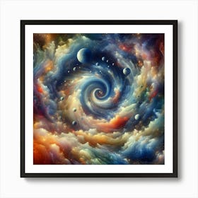 Spiral Galaxy Art Print