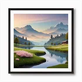 Switzerland Art Print