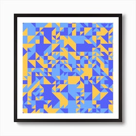 Abstract Geometric Pattern 8 Art Print