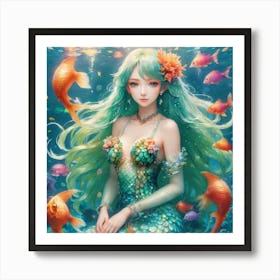 Mermaid 2 Art Print