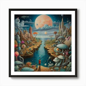 'The Dreamscape' 1 Art Print