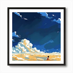 Infinite Skies IV Art Print