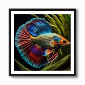 Betta 2 - Siamese Fighting Fish Art Print