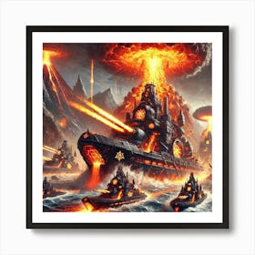 A Dynamic Scene Showcasing The Abilities Of The La Art Print