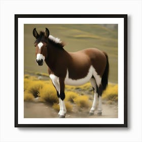 TIBETAN WILD ASS Art Print