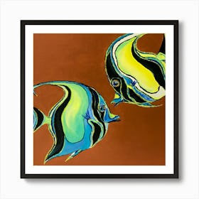 Angelfish Art Print