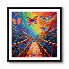 Rainbow Bridge Art Print