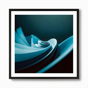 Spiral Paper - Spiral Stock Videos & Royalty-Free Footage 1 Art Print