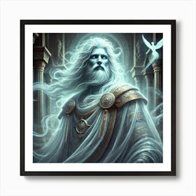 Aric The Overseer Art Print