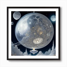 Spaceship Art Print