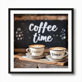 Coffee Time 1 Art Print