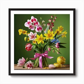 Bouquet Of Flowers 8 Art Print