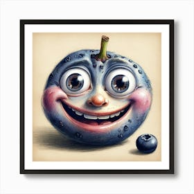 Blueberry 2 Art Print