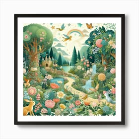 Fairy Garden 3 Art Print