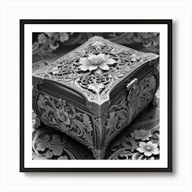 Ornate Jewelry Box Art Print