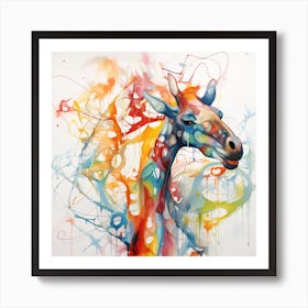 Giraffe 5 Art Print