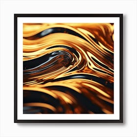 Abstract Oil Painting 1 Art Print